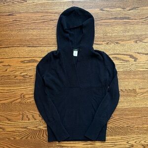 J. Crew hooded wool sweater